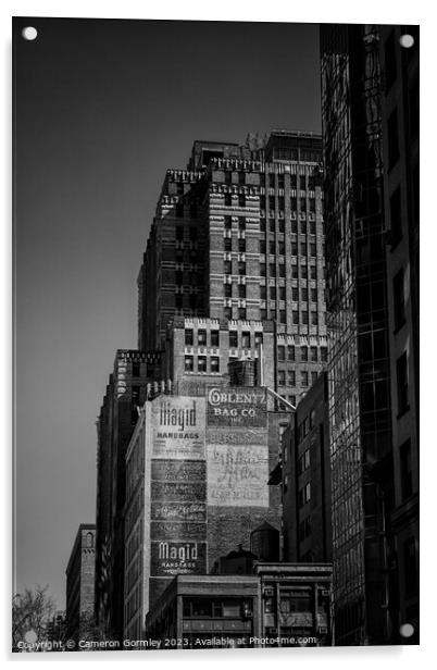 New York Ghost Signs Acrylic by Cameron Gormley