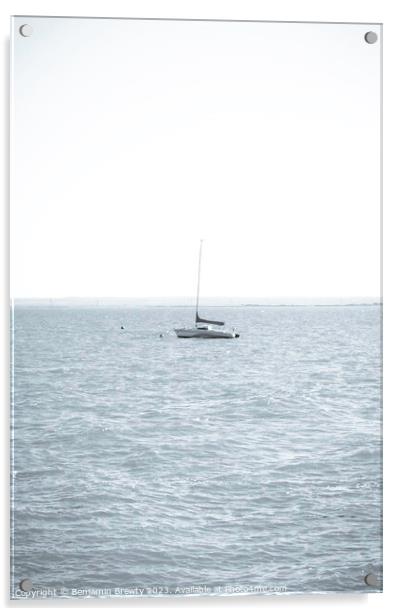 Southend-On-Sea Boat  Acrylic by Benjamin Brewty
