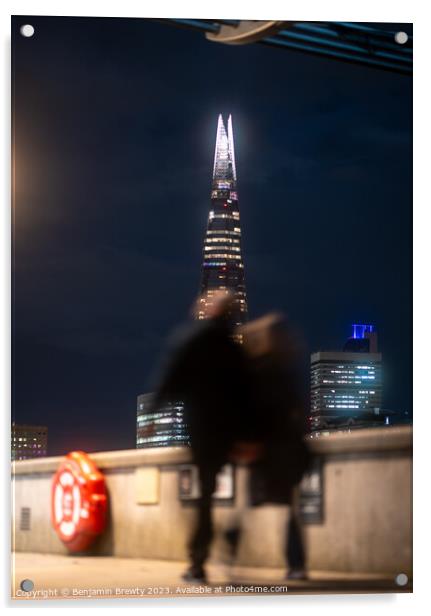 The Shard Acrylic by Benjamin Brewty