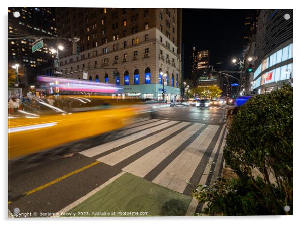 Long Exposure Macy's Acrylic by Benjamin Brewty