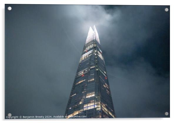 The Shard Acrylic by Benjamin Brewty