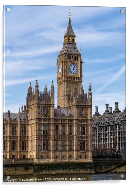 Big Ben Acrylic by Benjamin Brewty