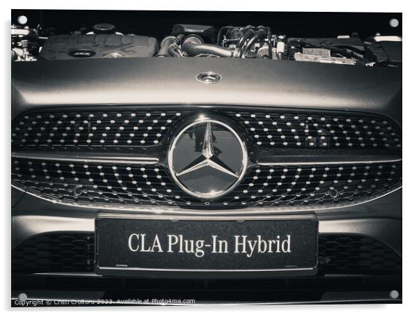 Mercedes-Benz CLA 250 Acrylic by Cristi Croitoru