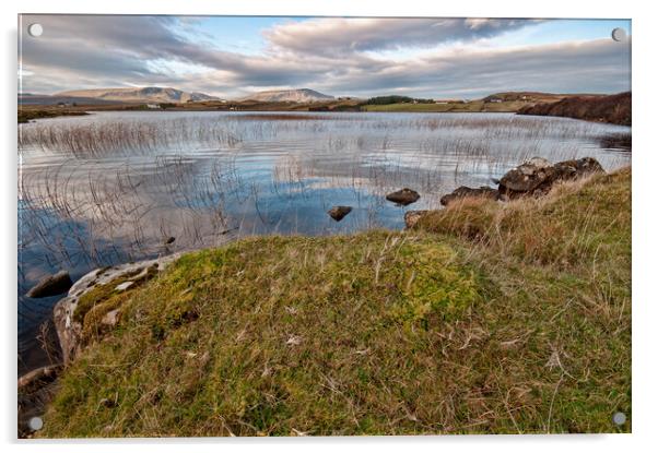 Loch Mealt Acrylic by Steve Smith