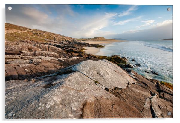 Luskentyre Acrylic by Steve Smith