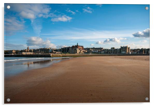 St Andrews, Fife Acrylic by Steve Smith