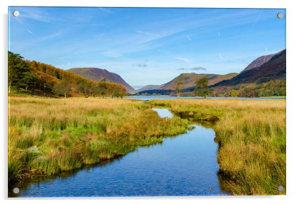 Buttermere Views Acrylic by Steve Smith