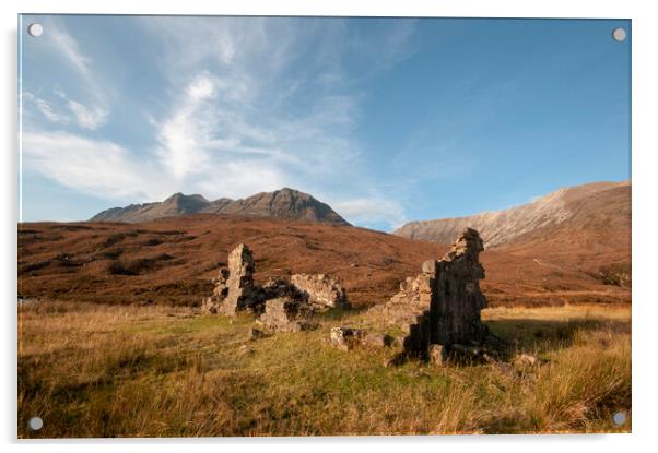 Glen Torridon Acrylic by Steve Smith