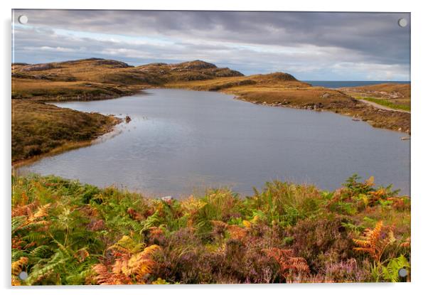 Loch Fada Acrylic by Steve Smith