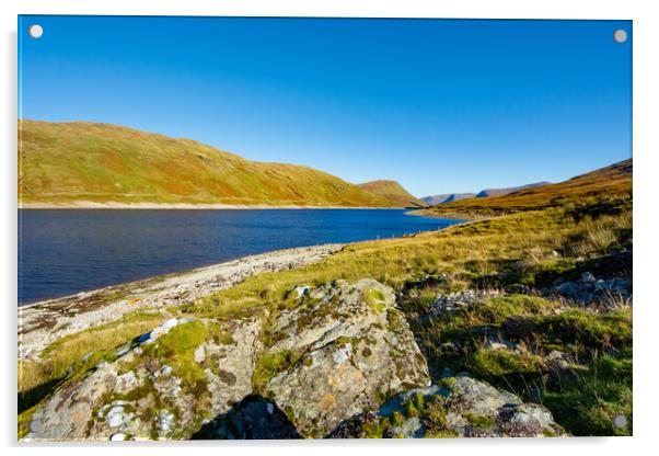 Majestic Beauty of Loch Lyon Acrylic by Steve Smith