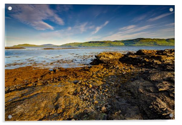 Loch Na Keal Acrylic by Steve Smith