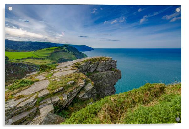 North Devon Views Acrylic by Steve Smith