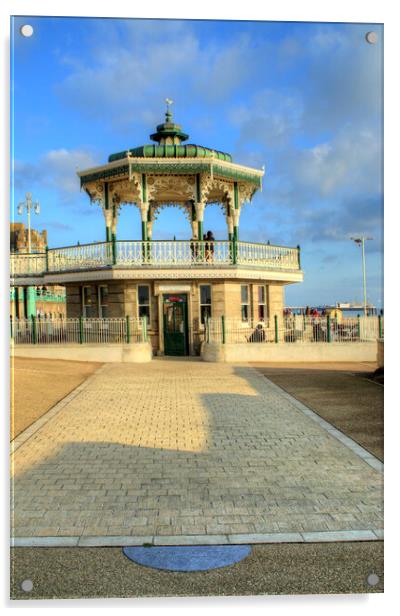 Brighton Bandstand Acrylic by Steve Smith