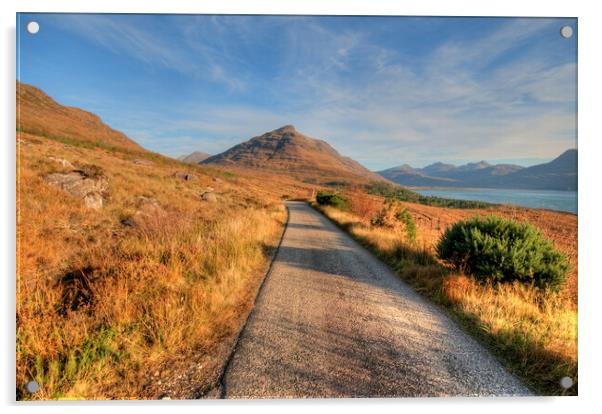 Glen Torridon Acrylic by Steve Smith