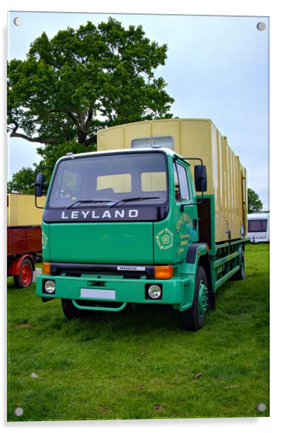 Leyland Freighter Newby Hall Acrylic by Steve Smith