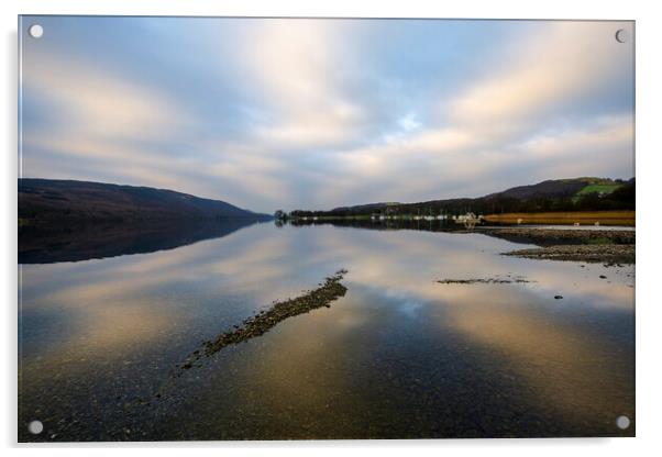 Coniston Water Acrylic by Steve Smith