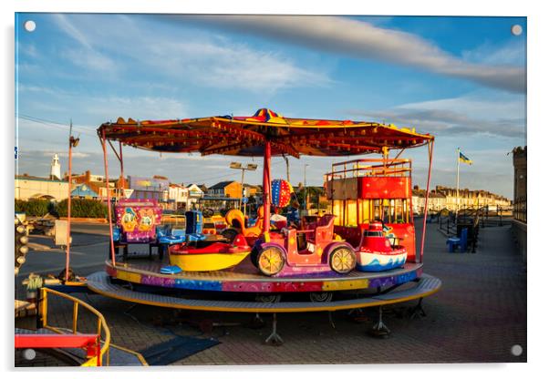 Withernsea Fair Acrylic by Steve Smith