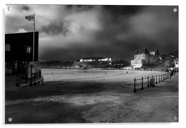 Scarborough South Bay North Yorkshire Acrylic by Steve Smith