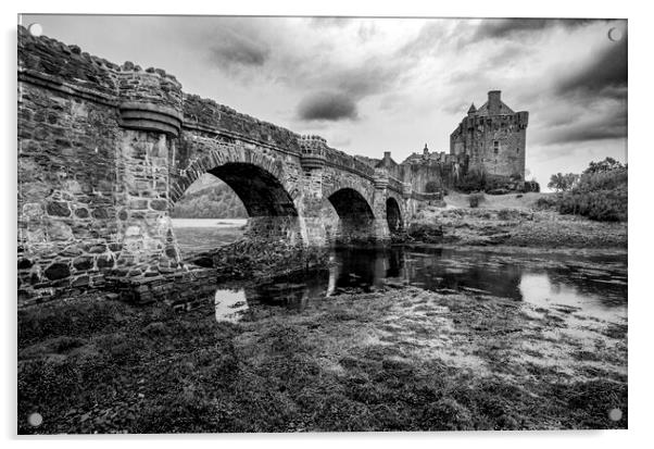 Eilean Donan Castle Acrylic by Steve Smith