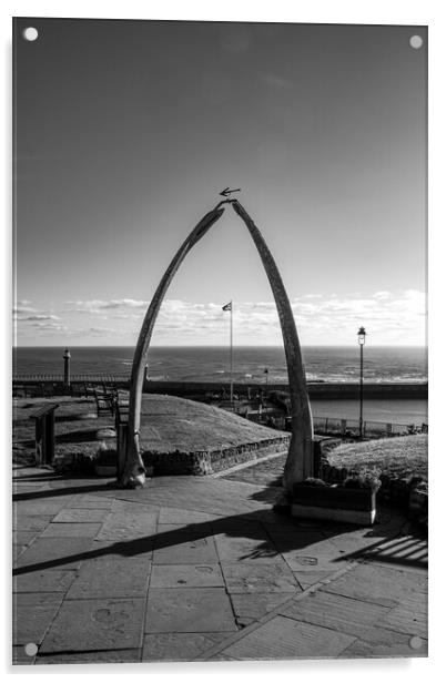 The Whitby Whalebones Acrylic by Steve Smith