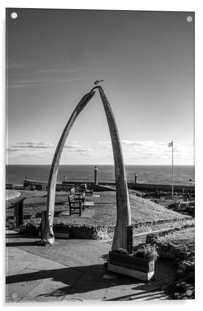 The Whitby Whalebones Acrylic by Steve Smith