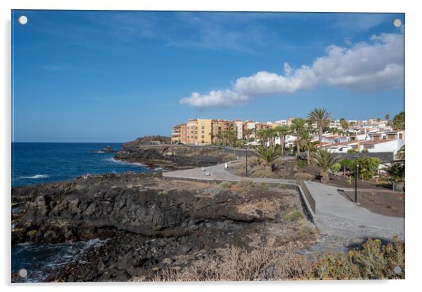 San Blas Tenerife: A Secluded Paradise Acrylic by Steve Smith
