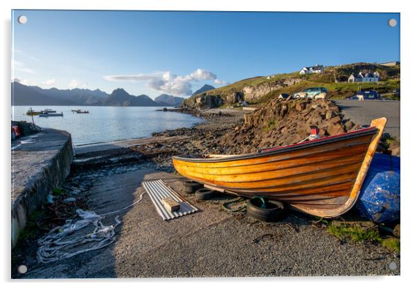 Elgol Isle of Skye: Scenic Escape Acrylic by Steve Smith