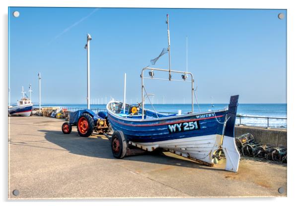 Revitalizing Redcar: A Seaside Gem Acrylic by Steve Smith