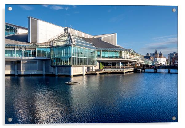 Princes Quay Hull Acrylic by Steve Smith