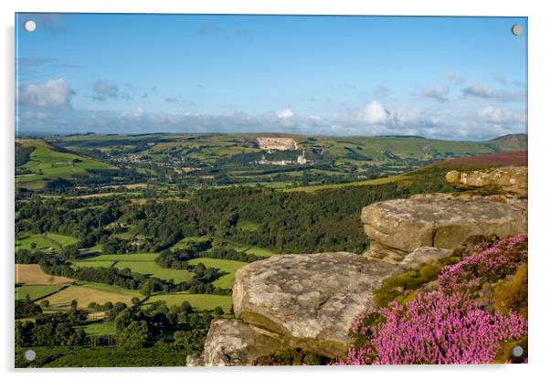 Bamford Edge Views Acrylic by Steve Smith