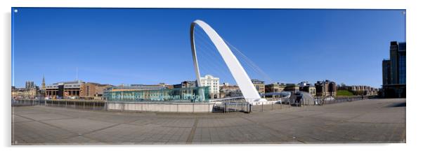 Gateshead Millennium Bridge Acrylic by Steve Smith