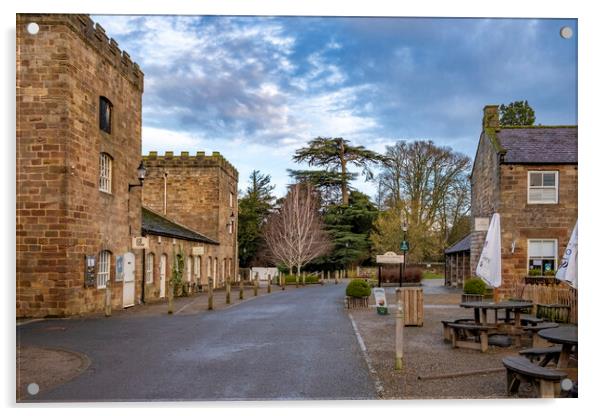 Ripley Castle North Yorkshire Acrylic by Steve Smith