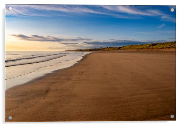 Headlands Beach Hartlepool Acrylic by Steve Smith