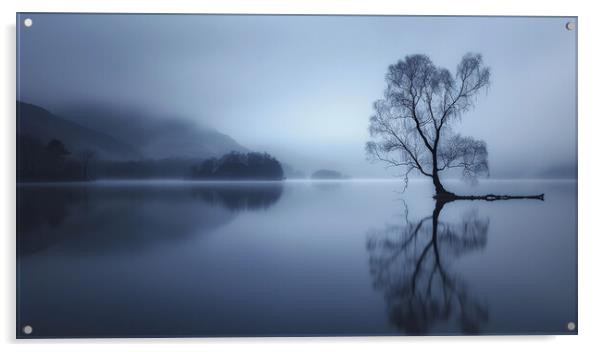 Ullswater Lake District Acrylic by Steve Smith