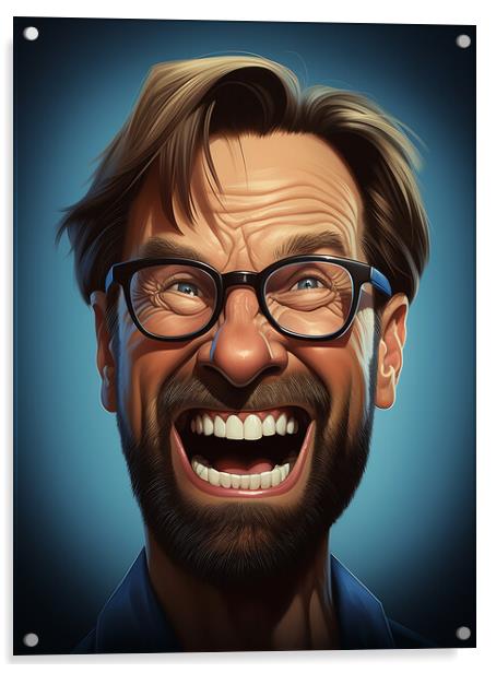 Thank You Jurgen Klopp Acrylic by Steve Smith