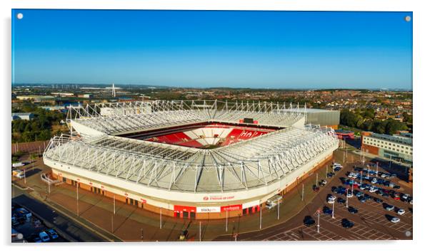 Sunderland AFC Acrylic by Steve Smith