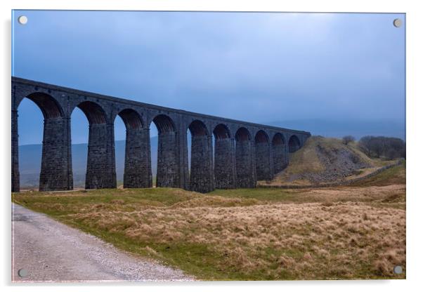 Ribblehead Viaduct Acrylic by Steve Smith