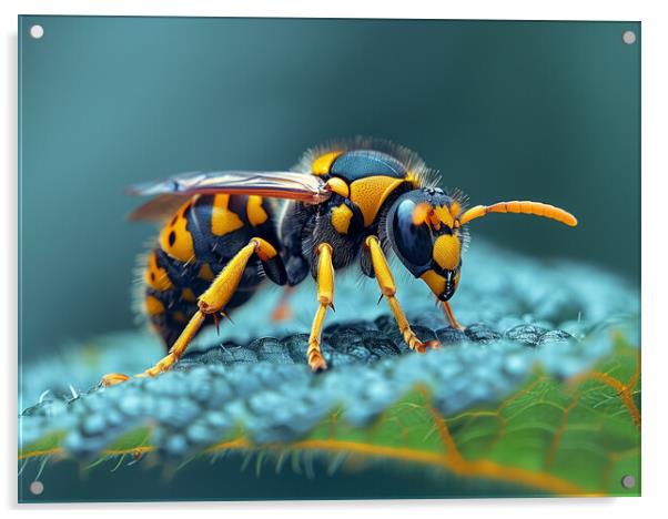 The Wasp Acrylic by Steve Smith