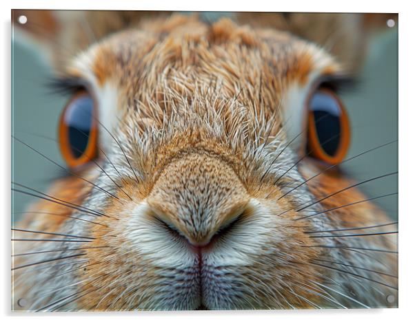 The Hare Acrylic by Steve Smith