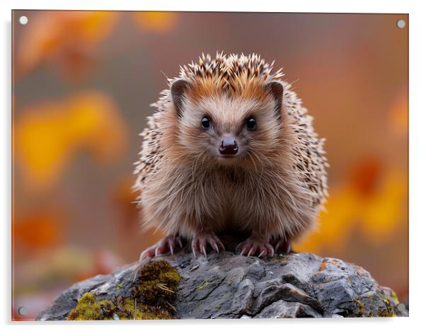 The Hedgehog Acrylic by Steve Smith