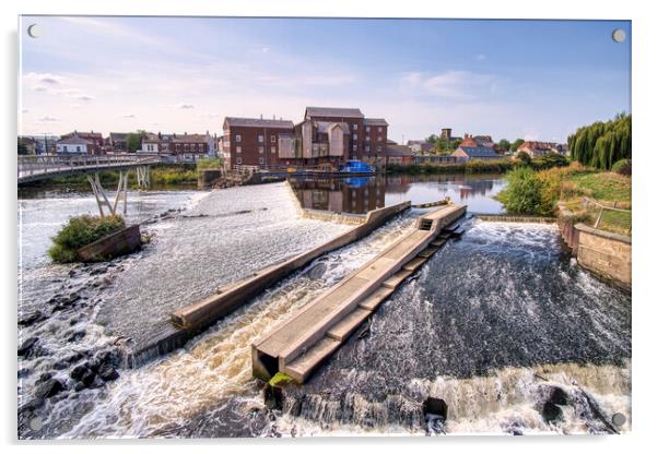 Castleford West Yorkshire Acrylic by Tim Hill