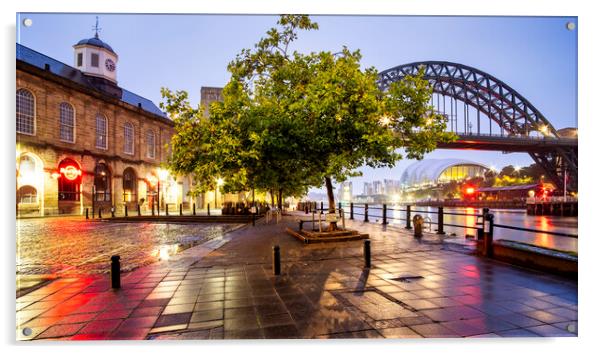 Iconic Views of Newcastle Acrylic by Tim Hill