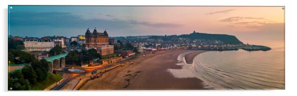 Scarborough South Bay Panoramic Acrylic by Tim Hill