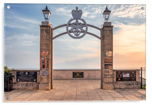 Cleethorpes Armed Forces Remembrance Archway Acrylic by Tim Hill