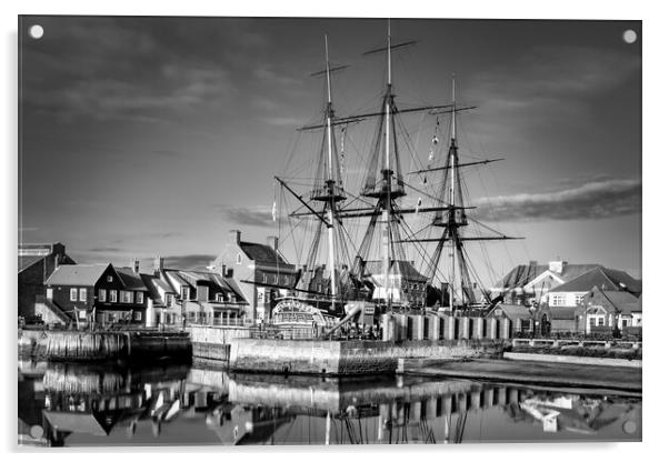 Royal Navy Museum Hartlepool Acrylic by Tim Hill