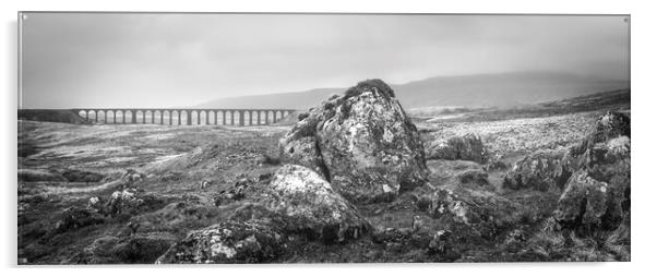Ribblehead Viaduct Acrylic by Tim Hill