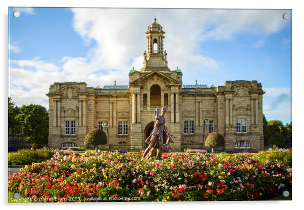 Cartwright Hall Acrylic by Darrell Evans