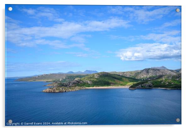 Gruinard Bay Acrylic by Darrell Evans