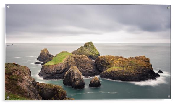 Kynance Cove Acrylic by Matthew Grey