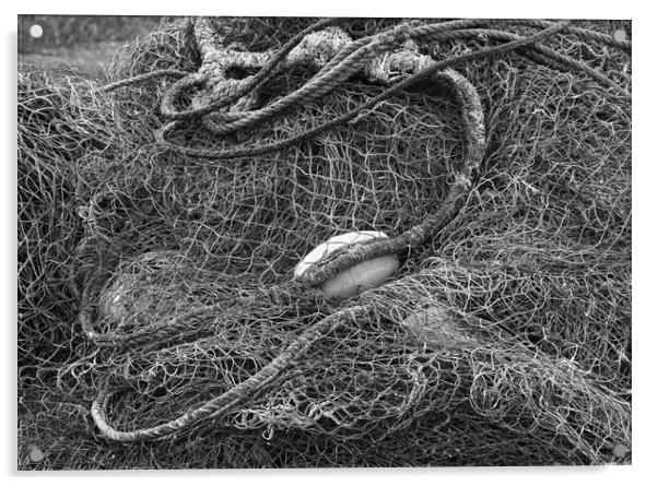 Fishing Nets Acrylic by Alex Fukuda